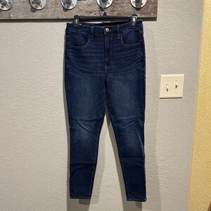 American Eagle Outfitters Dark Indigo Skinny Jeans